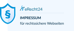 Logo von eRecht24 mit Schutzschild und Paragraphenzeichen.